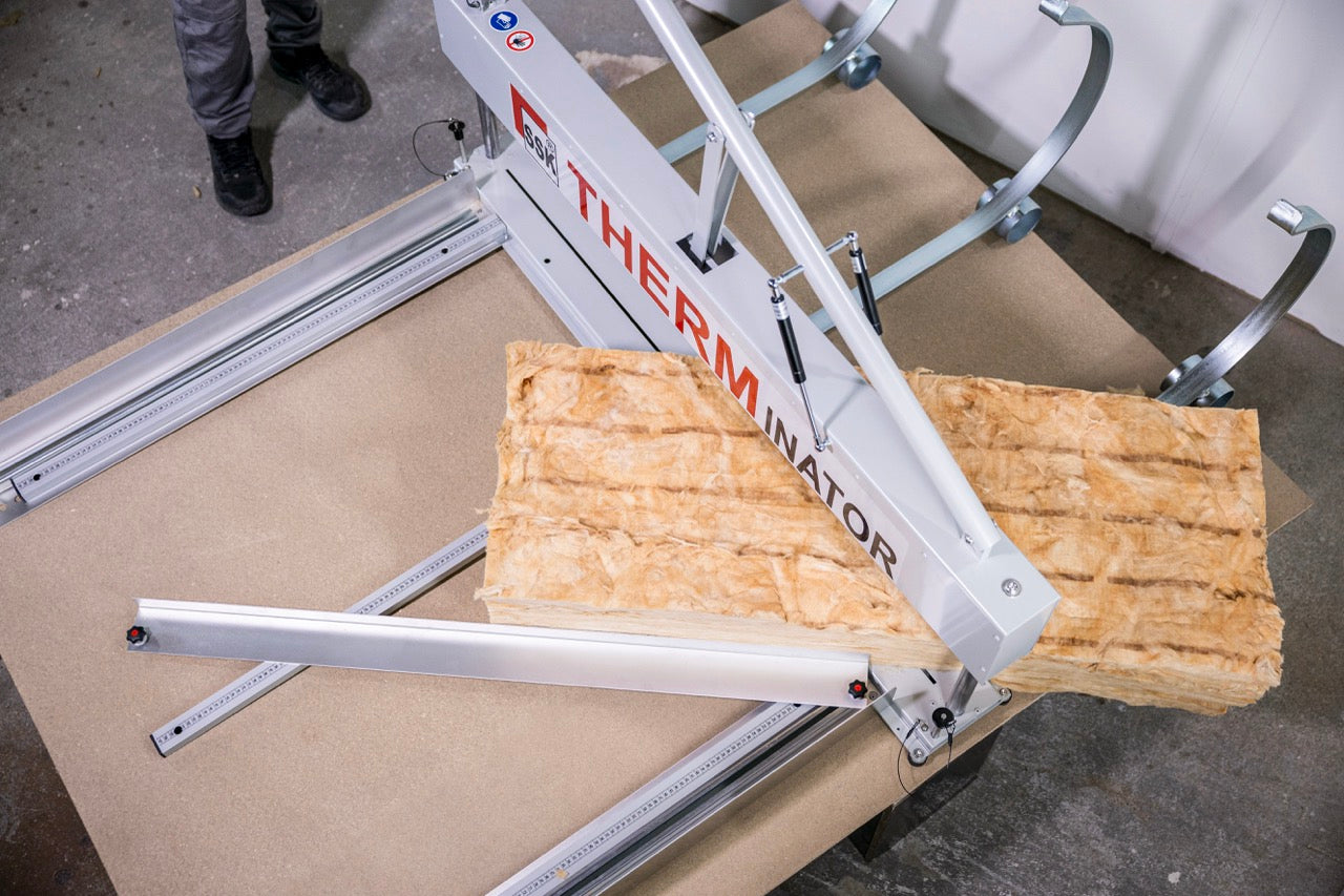 THERMinator Abrollbügel-Set 3-tlg. – Geführtes Abrollen von Dämmstoffrollen